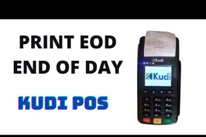 How To Generate The End of Day (EOD) Report on NOMBA (KUDI) POS