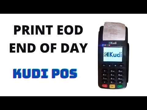 How To Generate The End of Day (EOD) Report on NOMBA (KUDI) POS